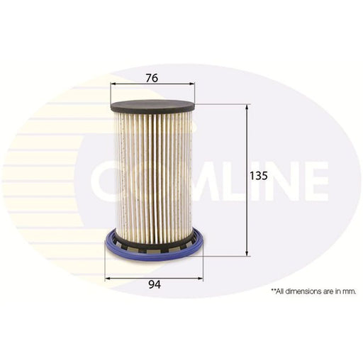 Comline Fuel Filter Element fits Audi Q3 2011-2018 2.0