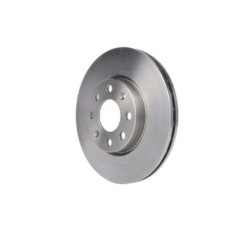Bosch Front Brake Vented Discs & Pads fits Fiat Grande Punto 2005 on 1.2