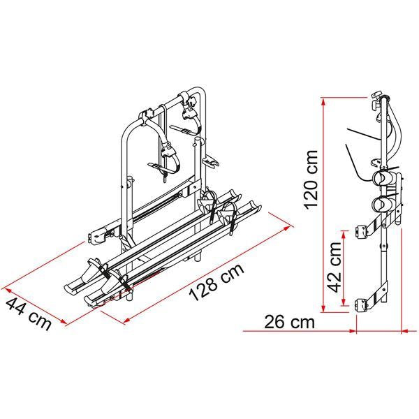 Fiamma Carry Bike Mercedes DJ Sprinter or Volkswagen Crafter 2006 Onwards Fiamma  - Dynamic Drive