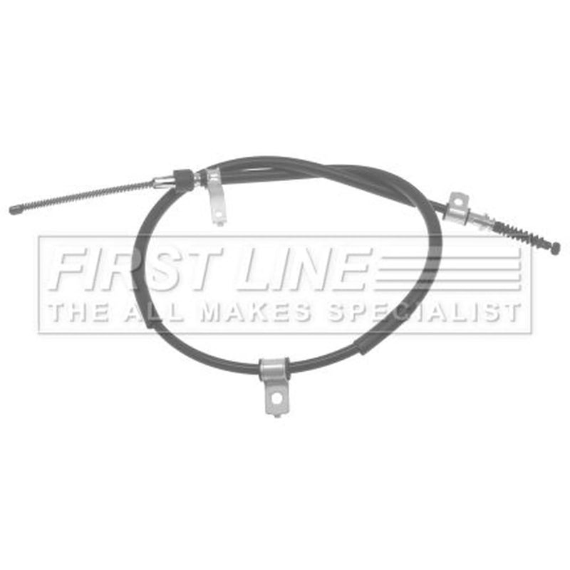 First Line Handbrake Cable Right Rear fits Daihatsu Sportrak Hard Top 1988-1999