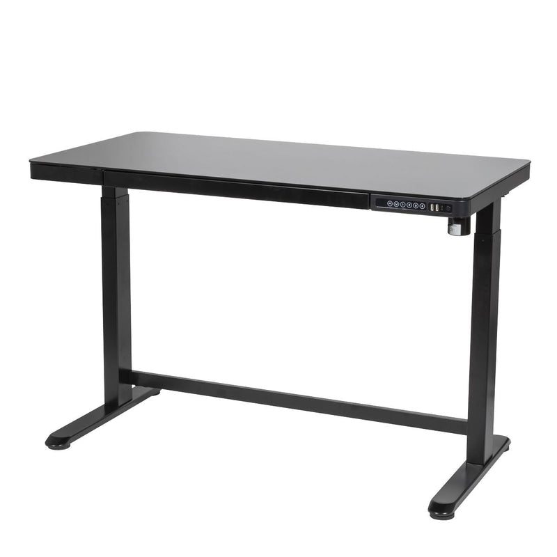 Dellonda Single Motor Ultra-Quiet Electric Desk with Control Panel USB Port Dellonda - Dynamic Drive