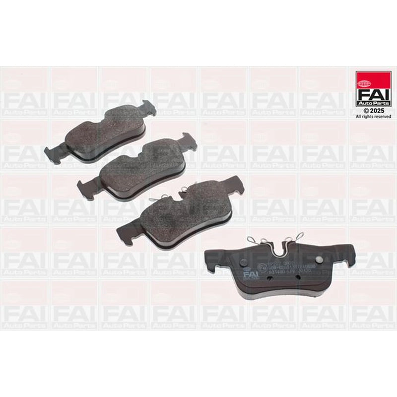 FAI Rear Brake Pad Set fits BMW 1 2019-2020