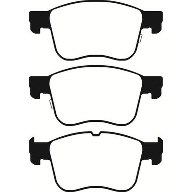 Abtex Front Brake Pad Set fits Ford Focus IV 2018-2025 1.0 1.5 2.0