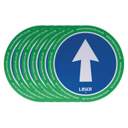 Laser Laser Tools Floor Sticker Arrow Direction 6pc 8064 Laser - Dynamic Drive