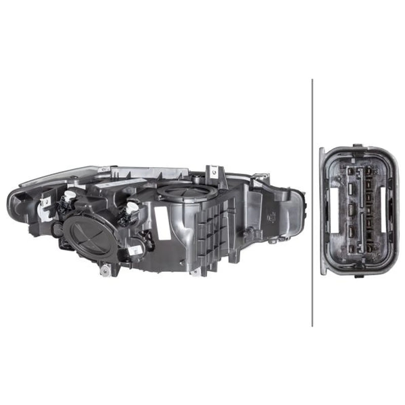 Hella Headlight Headlamp W6W Left fits BMW 3 2011-2019