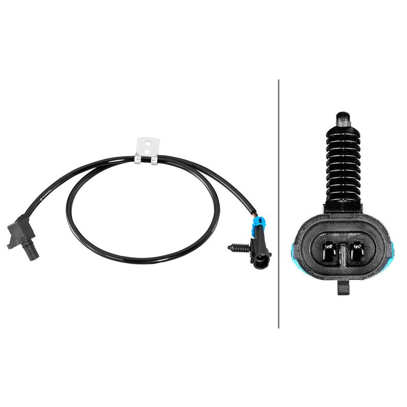 Hella ABS Wheel Speed Sensor Front fits Chevrolet Blazer S10 1994-2005 2.2 4.3