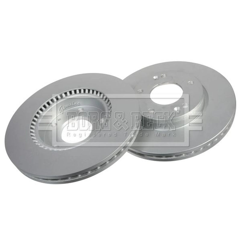 Borg & Beck Front & Rear Brake Discs & Pads fits Kia Pro Cee'D 2008-2012 1.6