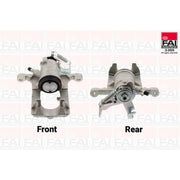 FAI Brake Caliper Assembly Rear Right FCA168R