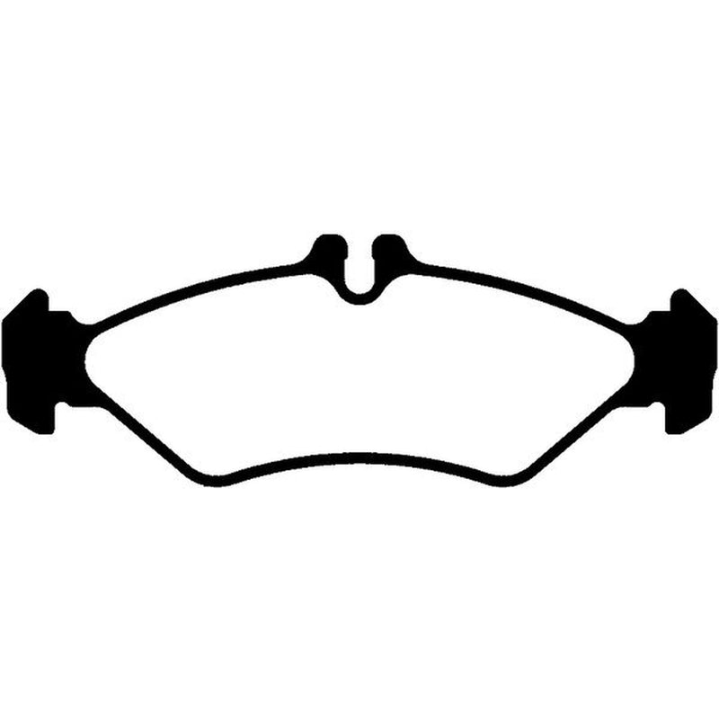 Abtex Rear Brake Pad Set fits Mercedes-Benz Sprinter 2-T 1995-2006