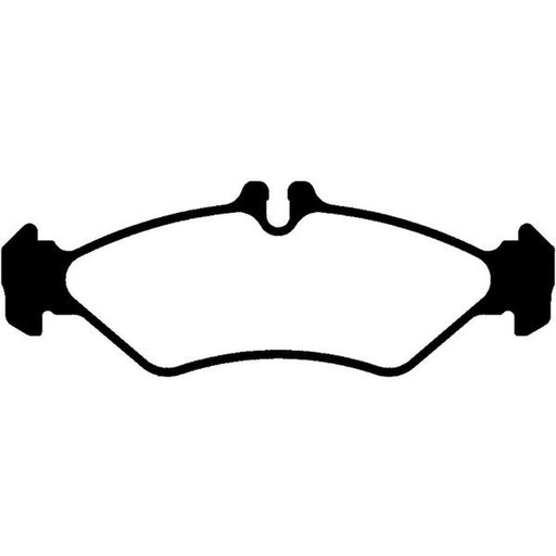 Abtex Rear Brake Pad Set fits Mercedes-Benz Sprinter 2-T 1995-2006