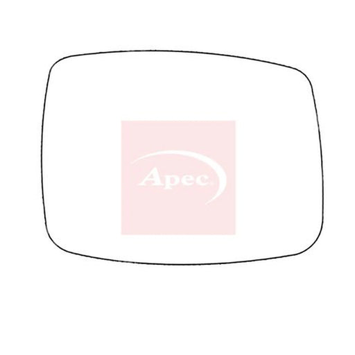 Apec Exterior Wing Mirror Glass Left AMS2800A