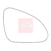 Apec Exterior Wing Mirror Glass Right fits Opel Astra J 2011-2018