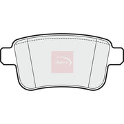 Apec Rear Brake Pad Set fits Nissan NV250 2019 on