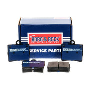 Borg & Beck Front & Rear Brake Discs & Pads fits Mercedes-Benz C-Class 1993-2000