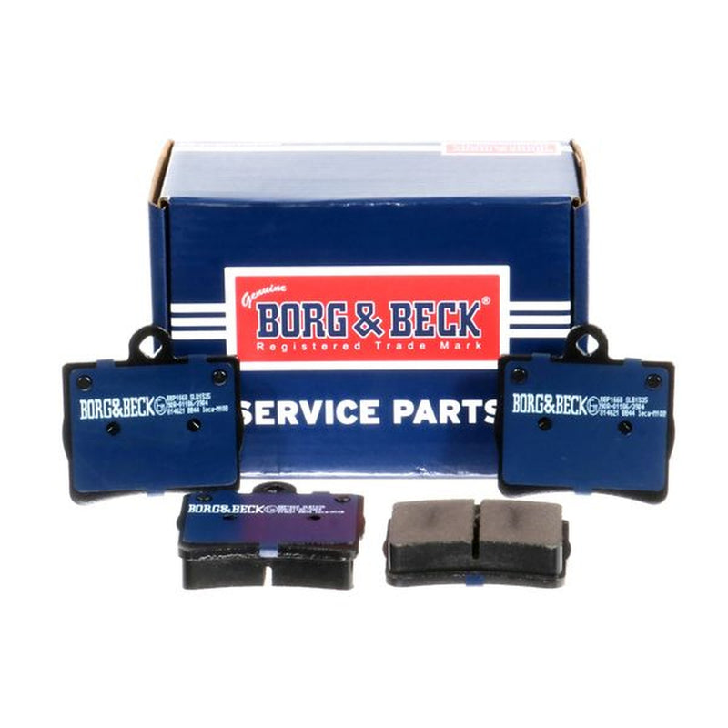 Borg & Beck Front & Rear Brake Discs & Pads fits Mercedes-Benz C-Class 1993-2000