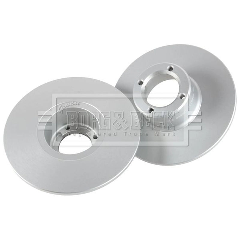 Borg & Beck Front Brake Solid Discs & Pads fits Austin Mini II 1969-1980 1.3