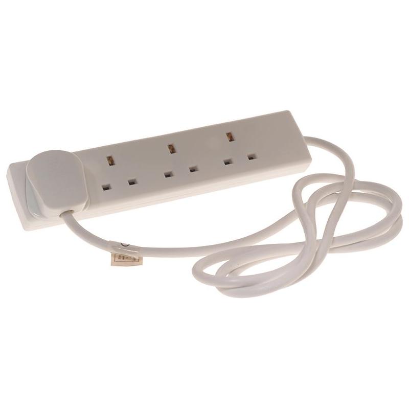 Smj Extension Lead 240V 4-Way 13A 2m SMJ - Town Tools