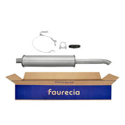 Hella End Silencer Rear fits Opel Astra F 1991-1998 1.4 1.6 1.7 2.0