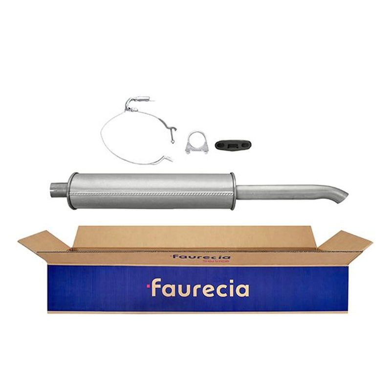 Hella End Silencer Rear fits Opel Astra F 1991-1998 1.4 1.6 1.7 2.0