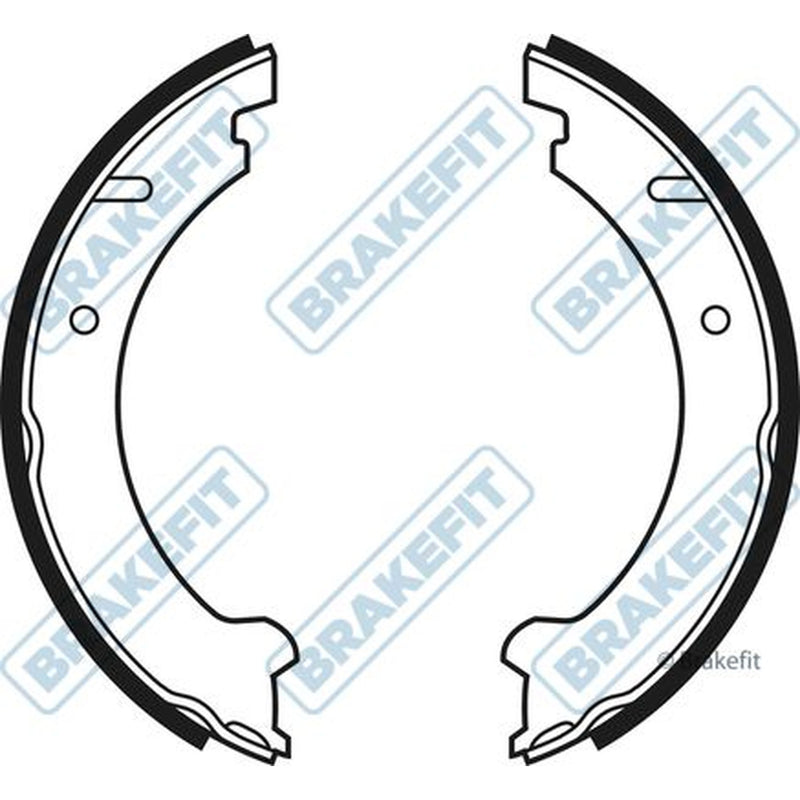 Apec Parking Brake Shoe Set fits Volvo 850 1991-1997 2.0 2.3 2.4 2.5