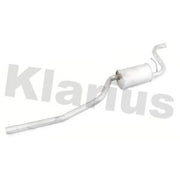 Klarius Box With Tail Pipe Rear fits Ford Transit 1977-1992 1.6 2.0