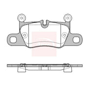 Apec Front & Rear Pads fits Audi E-Tron GT 2024 on