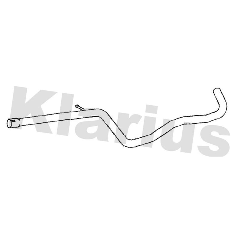 Klarius Exhaust Pipe OD fits Audi A3 2012-2020 1.6 2.0