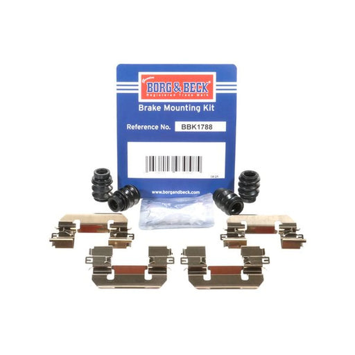 Borg & Beck Brake Pad Accessory Fitting Kit Front BBK1788