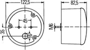 Hella 2TA 964 169-147 Tail Light Assembly