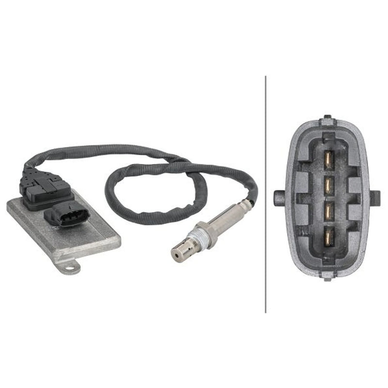 Hella NOx Nitrogen Oxide Sensor Exhaust Pin fits Daf Cf 65 2001-2013