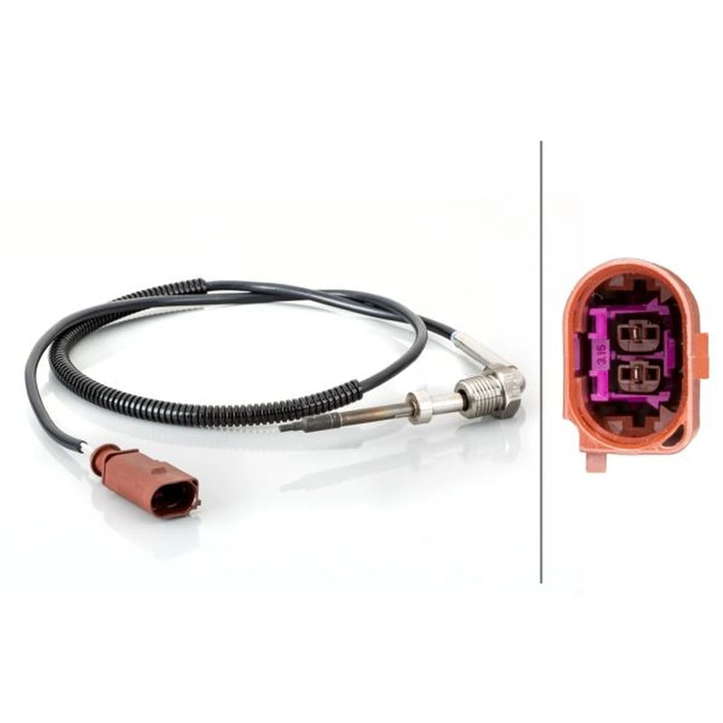Hella Exhaust Gas Temperature Sensor before soot parti fits VW Crafter 30-35 Bus