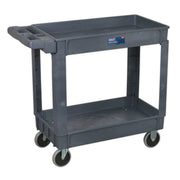 Sealey Trolley 2-Level Composite Heavy-Duty CX202 Sealey - Dynamic Drive