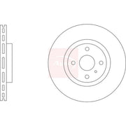 Apec Front Brake Vented Discs & Pads fits Abarth 124 Spider 2016 on 1.4