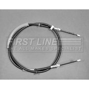 First Line Handbrake Cable Left Rear fits Ford Mondeo Turnier 1993-1996
