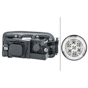 Hella Headlight Headlamp W5W Left fits Man L2000 1993-2007