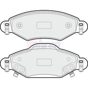 Fahren Front Brake Pad Set FBP3801
