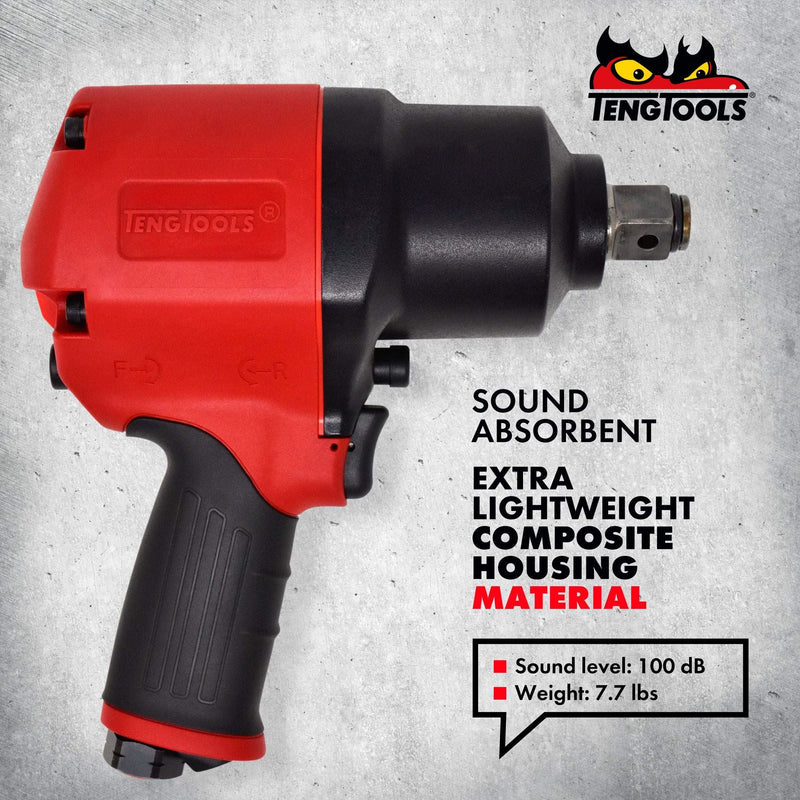 Teng Tools 3/4" Composite Air Impact Wrench Teng Tools - Dynamic Drive