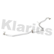 Klarius Box With Centre Pipe Centre fits Honda Civic VIII 2005-2011 1.8