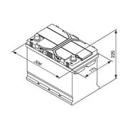 Bosch Batteries Battery 12V 95Ah 830A S4029