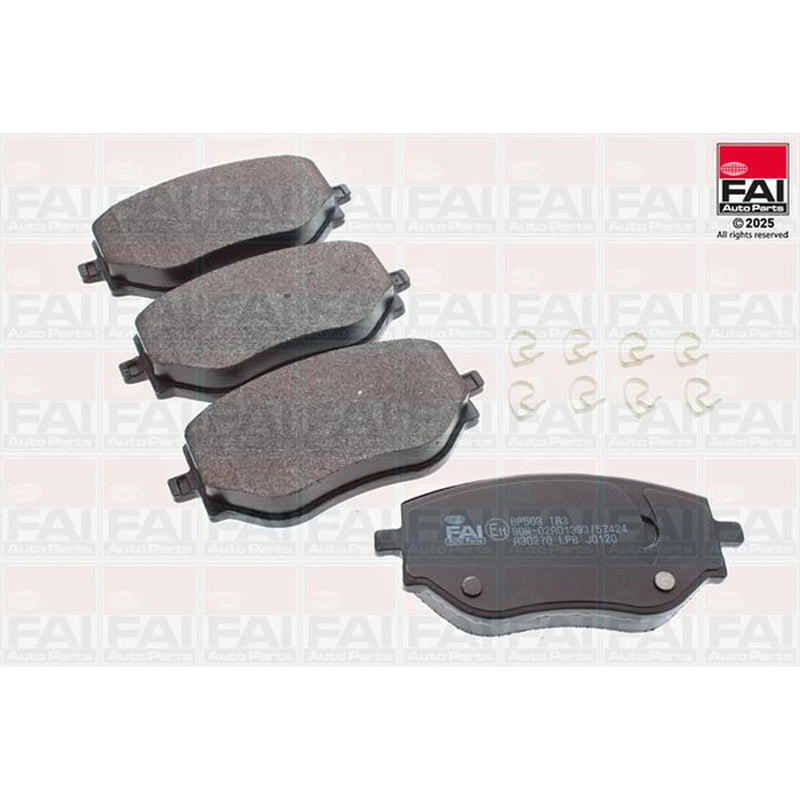FAI Front Brake Pad Set fits Dacia Jogger 2021 on 1.0