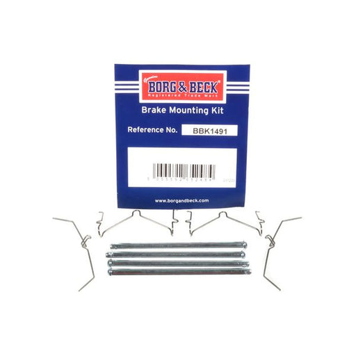Borg & Beck Front Brake Pad Accessory Fitting Kit Fron BBK1491