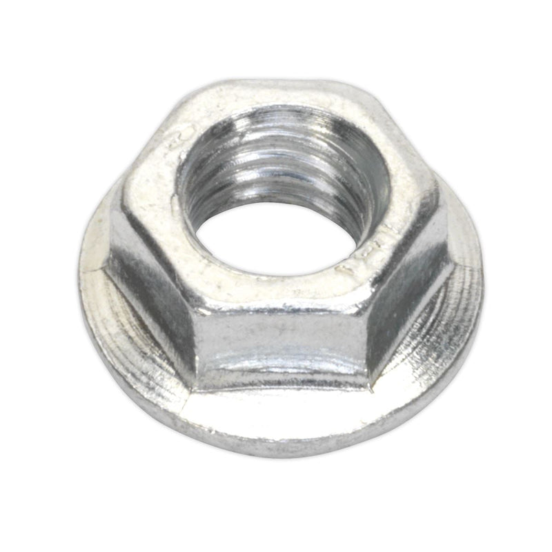 Sealey Flange Nut Serrated M5 Zinc Pack of 100 FN5 Sealey - Dynamic Drive