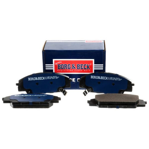 Borg & Beck Front Brake Vented Discs & Pads fits Honda Civic VIII 2006-2012 2.0
