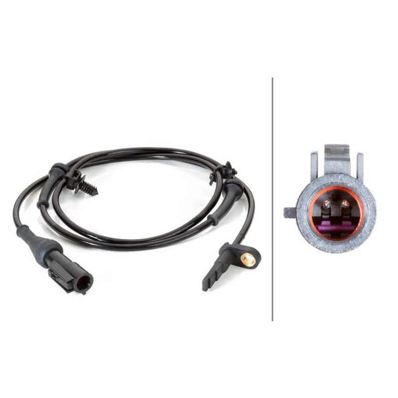 Hella ABS Wheel Speed Sensor Front fits Ford Usa Taurus 2009 on 3.5