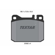 Textar Front Brake Pad Set 2039204