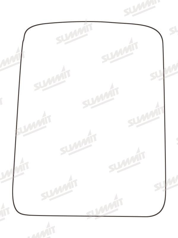 Summit Non-Heated Base Plate With Commercial Mirror Glass fits Renault / Vauxhall LHS RHS Summit - Bars 4 Cars