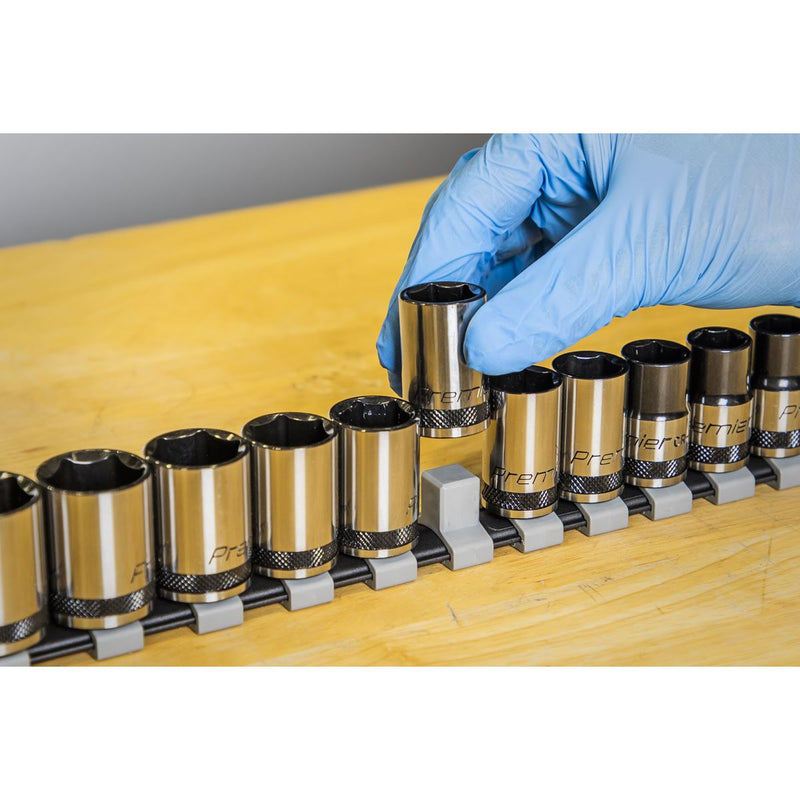 Sealey Socket Set 13pc 1/2"Sq Drive Metric Black Series AK7994 Sealey - Dynamic Drive