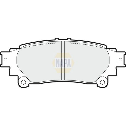 NAPA Rear Brake Pad Set NBP1760