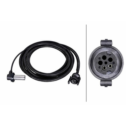Hella ABS Wheel Speed Sensor Front fits Man L2000 1994-2002