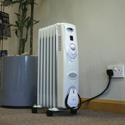 Sealey Oil Filled Radiator 1500W/230V 7-Element RD1500 Sealey - Dynamic Drive